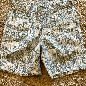 Janie & Jack safari print shorts